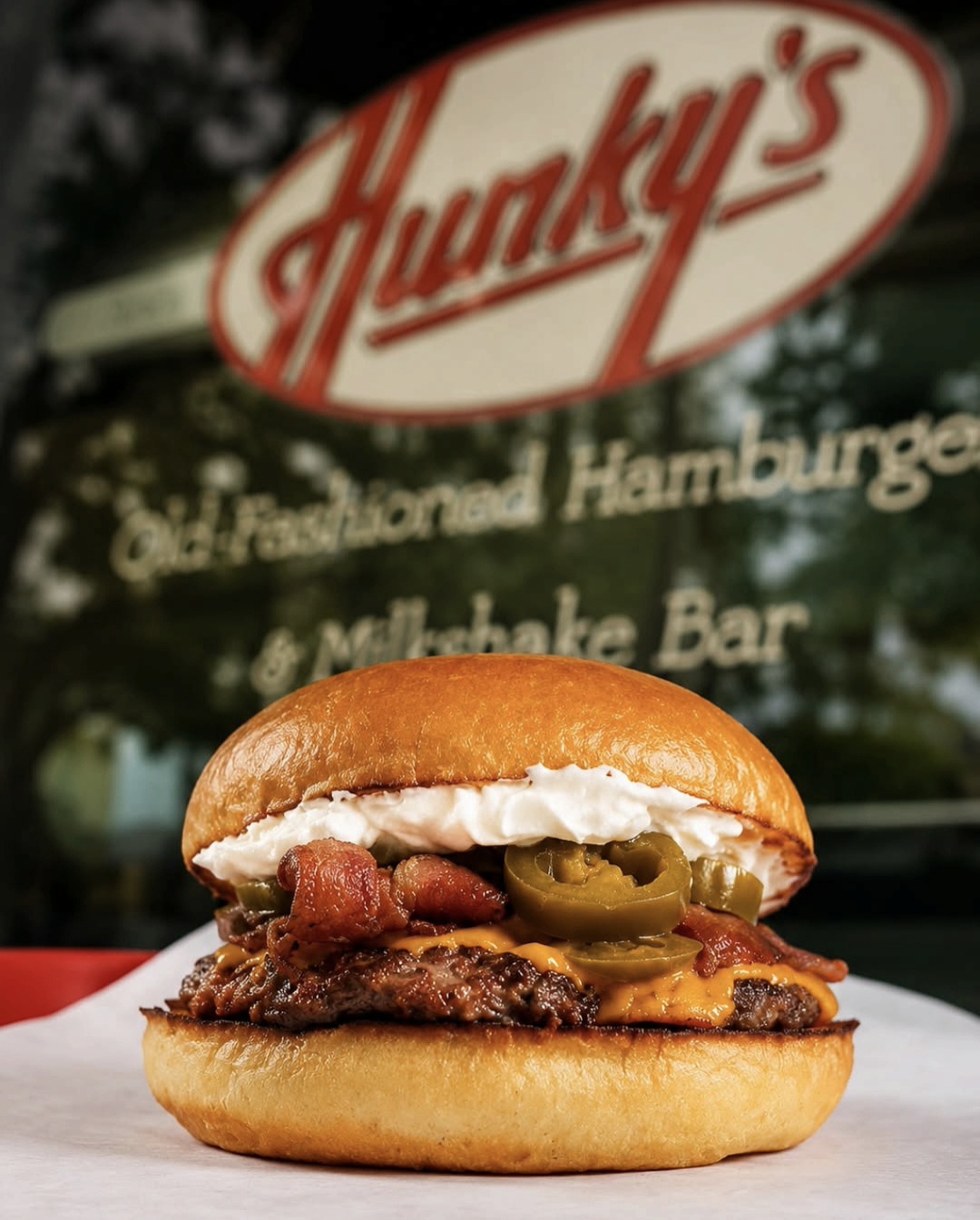 Hunky's Old Fashioned Hamburgers & Milkshake Bar in Dallas, Texas